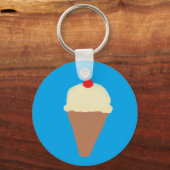 アイスクリームコーンキーチェーン キーホルダー (正面)