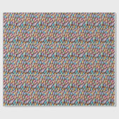 アイスクリームコーンコレクション ラッピングペーパー (フラット)