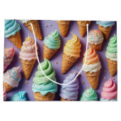 アイスクリームコーンコレクション ラージペーパーバッグ (裏面)