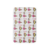 アイスクリームコーンサンデーシェイクバナナスプリット バスマット (正面縦)