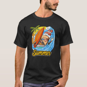 アイスクリームコーンサーフィンザウェーブスサーファーサーフボーディ Tシャツ