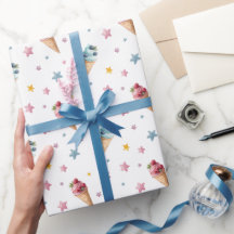 アイスクリームコーンツインズボーイアンドガール誕生日