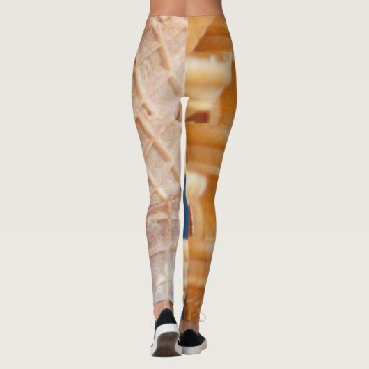 アイスクリームコーンデザインレギンス レギンス (裏面)