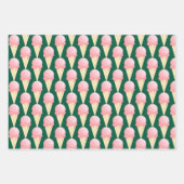 アイスクリームコーンデザイン ラッピングペーパーシート (正面)