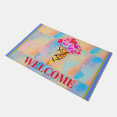 アイスクリームコーンドアマット ドアマット (アングル)