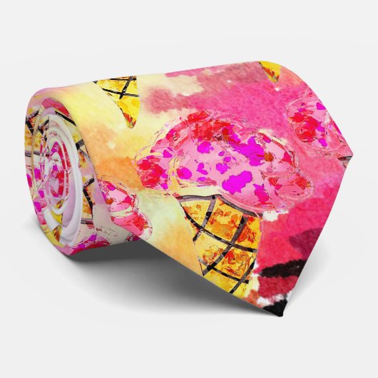 アイスクリームコーンネクタイ ネクタイ (ロール)