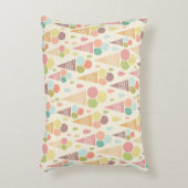 アイスクリームコーンパターン アクセントクッション (正面(垂直))