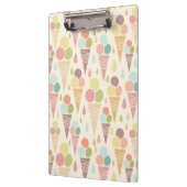 アイスクリームコーンパターン クリップボード (左)