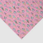 アイスクリームコーンパターン 薄葉紙 (詳細)