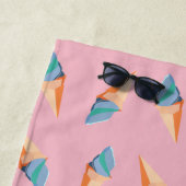 アイスクリームコーンビーチタオル ビーチタオル (インサイチュ)