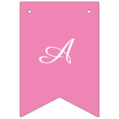 アイスクリームコーンピンクブルーハッピーバースデー バンティングフラッグ (第3の旗)