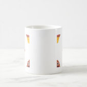 アイスクリームコーンポー絵文字 コーヒーマグカップ (中央)