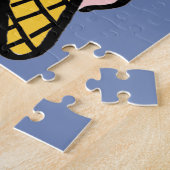 アイスクリームコーン又はコルネット付アイスクリームデザイン ジグソーパズル (側面)