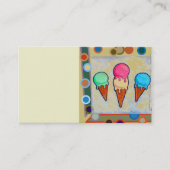 アイスクリームコーン名刺 名刺 (正面)