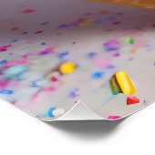 アイスクリームコーン散水 ポスター (コーナー)