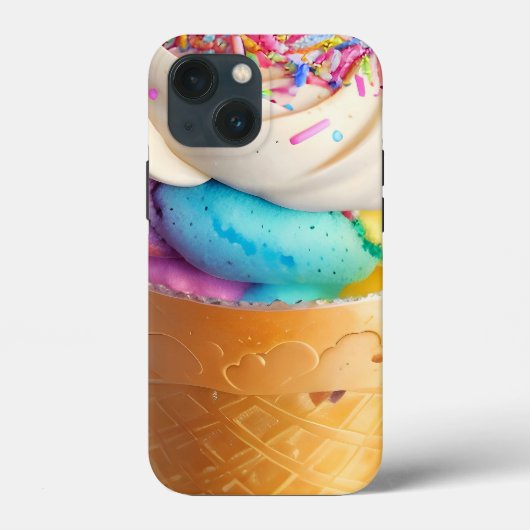 アイスクリームコーン散水 Case-Mate iPhoneケース (裏面)