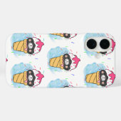 アイスクリームコーン水彩 Case-Mate iPhoneケース (裏面 (横))