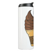 アイスクリームコーン漫画イラストレーション タンブラー (回転左)