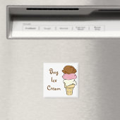 アイスクリームコーン磁石 マグネット (インサイチュ (食洗機))