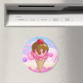 アイスクリームコーン磁石 マグネット (インサイチュ (食洗機))