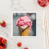 アイスクリームコーン紙ナプキン スタンダードカクテルナプキン (インサイチュ)