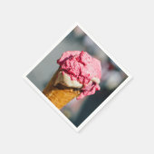 アイスクリームコーン紙ナプキン スタンダードカクテルナプキン (角)