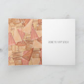 アイスクリームコーン誕生日 カード (内部)