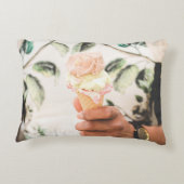 アイスクリームコーン3味の人 アクセントクッション (裏面)