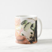 アイスクリームコーン3味の人 コーヒーマグカップ (正面右)