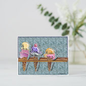 アイスクリームコーン3 1 ポストカード (スタンド正面)