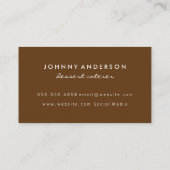 アイスクリームコーン | スイーツ 名刺 (裏面)