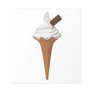 アイスクリームコーン ノートパッド