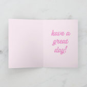 アイスクリームコーン – ハッピーバースデー カード (内部)