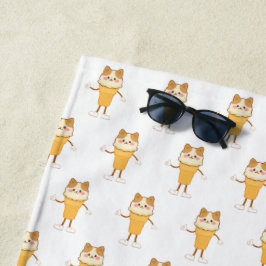 アイスクリームコーン ビーチタオル