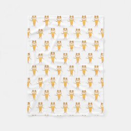 アイスクリームコーン フリースブランケット