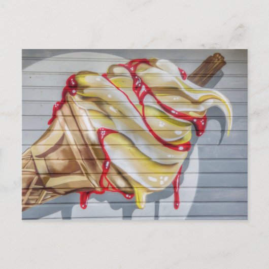 アイスクリームコーン ポストカード (正面)