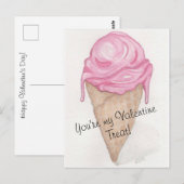 アイスクリームコーン ポストカード (正面/裏面)