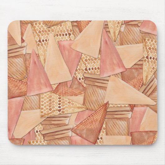 アイスクリームコーン マウスパッド (正面)