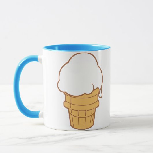 アイスクリームコーン マグカップ (左)