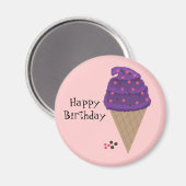 アイスクリームコーン マグネット (正面/裏面)