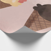 アイスクリームコーン ラッピングペーパー (角)