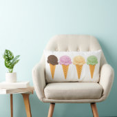 アイスクリームコーン ランバークッション (椅子)