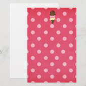 アイスクリームコーン 便箋 (正面/裏面)