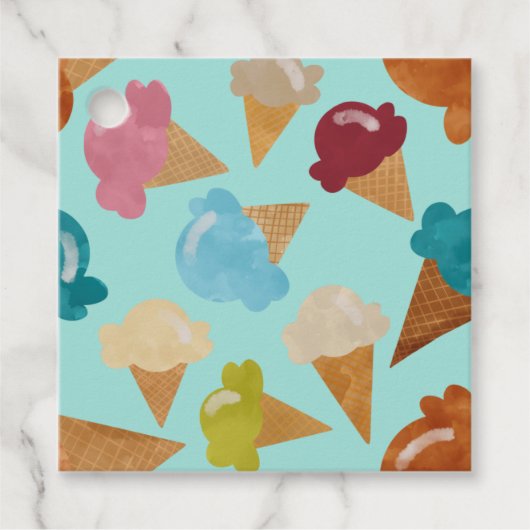 アイスクリームコーン(日) フェイバータグ (正面)