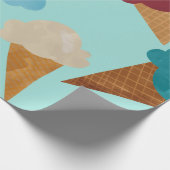 アイスクリームコーン(日) ラッピングペーパー (角)