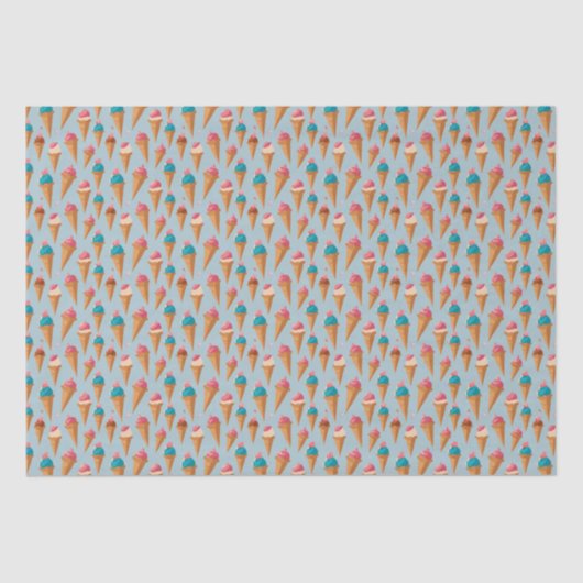 アイスクリームコーン 薄葉紙 (正面)