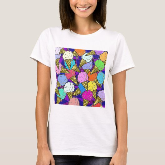 アイスクリームコーン Tシャツ (正面)