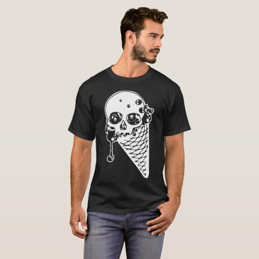 アイスクリームコーン Tシャツ (正面フル)