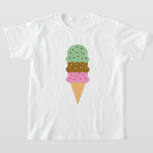 アイスクリームコーンTシャツ Tシャツ