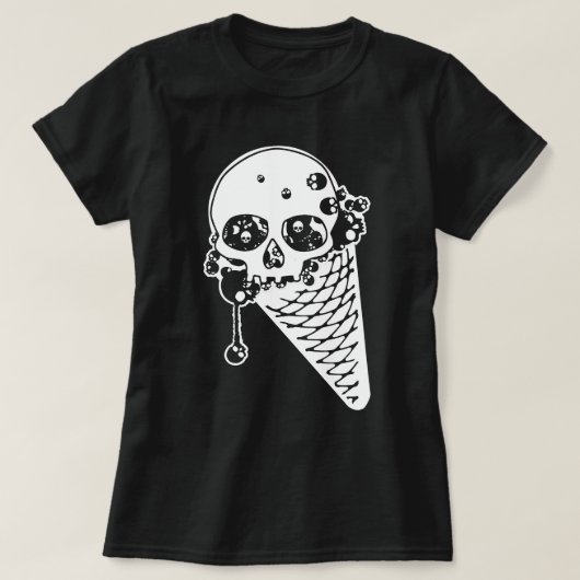 アイスクリームコーンTシャツ Tシャツ (デザイン正面)